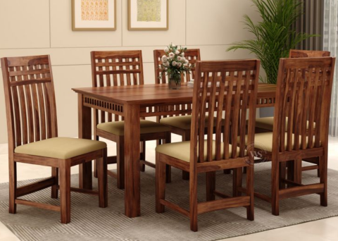 6 Seater Dining Table Set